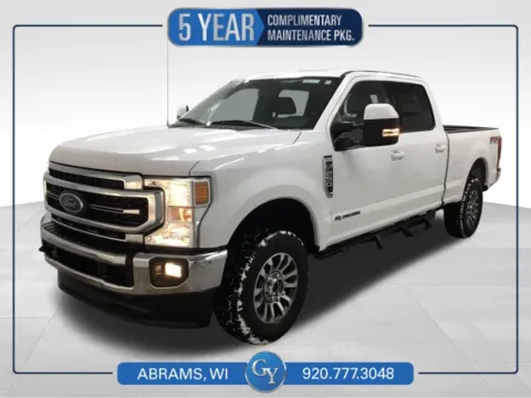 White 2021 Ford F-250SD Lariat for sale in Abrams, WI