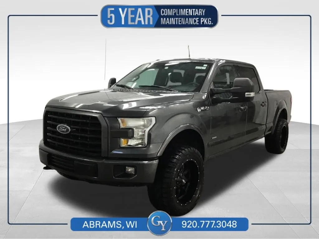 Silver 2016 Ford F-150 XLT for sale in Abrams, WI