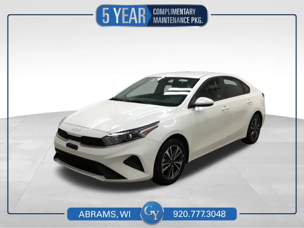 White 2024 Kia Forte LXS for sale in Abrams, WI