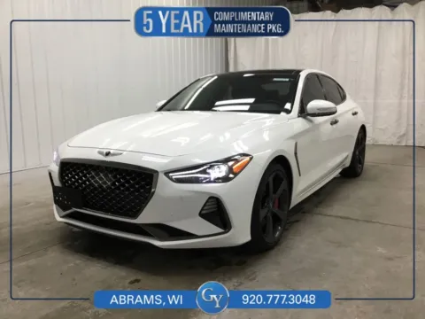 White 2021 Genesis G70 3.3T for sale in Abrams, WI