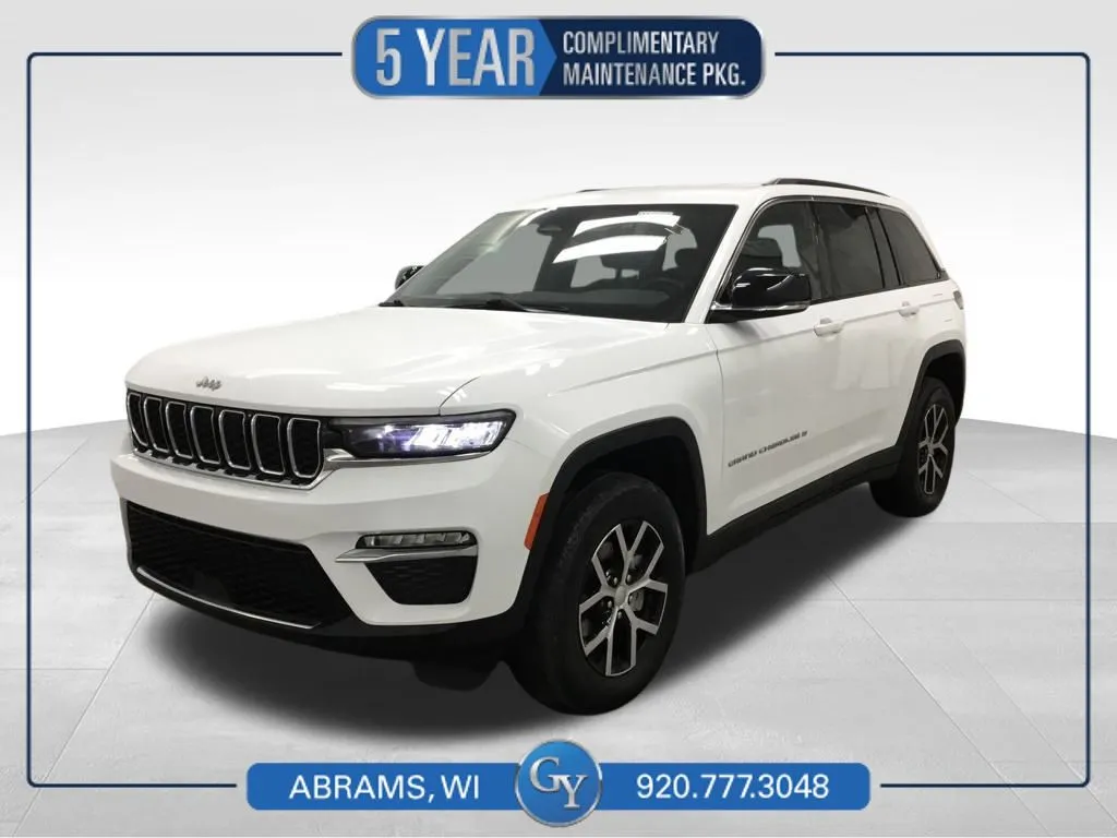 White 2024 Jeep Grand Cherokee Limited for sale in Abrams, WI