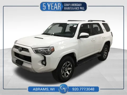 White 2024 Toyota 4Runner TRD Off-Road Premium for sale in Abrams, WI