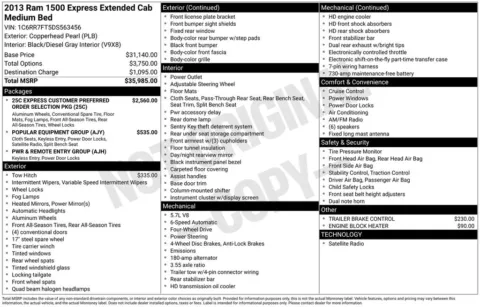 Photos of 2013 Ram 1500 Express for sale in Abrams, WI at Gregg Young Abrams Chrysler Dodge Jeep Ram