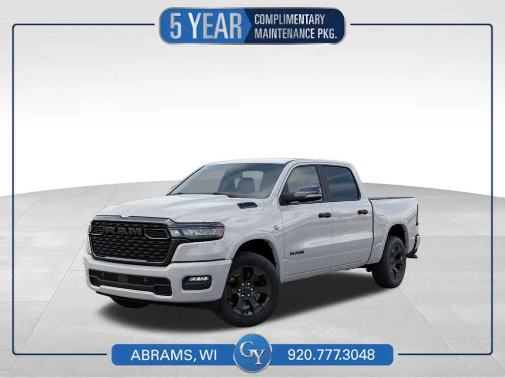 White 2026 Ram 1500 Big Horn/Lone Star for sale in Abrams, WI