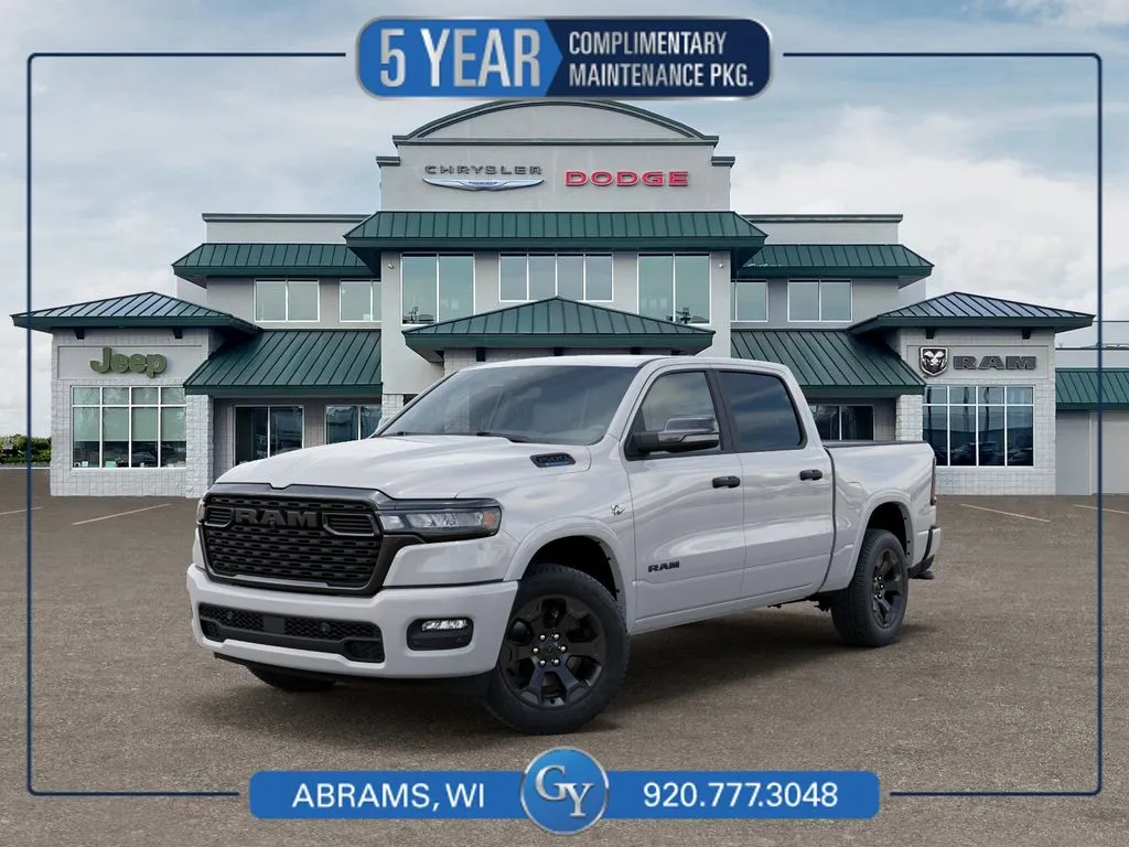 White 2026 Ram 1500 Big Horn/Lone Star for sale in Abrams, WI