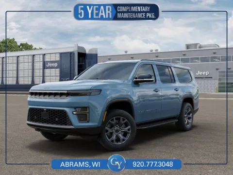 Blue 2026 Jeep Grand Wagoneer L for sale in Abrams, WI