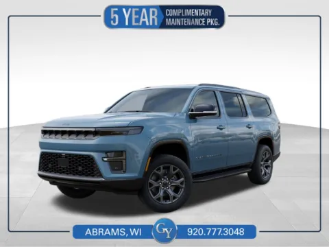 Blue 2026 Jeep Grand Wagoneer L for sale in Abrams, WI