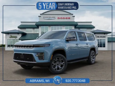 Blue 2026 Jeep Grand Wagoneer L for sale in Abrams, WI