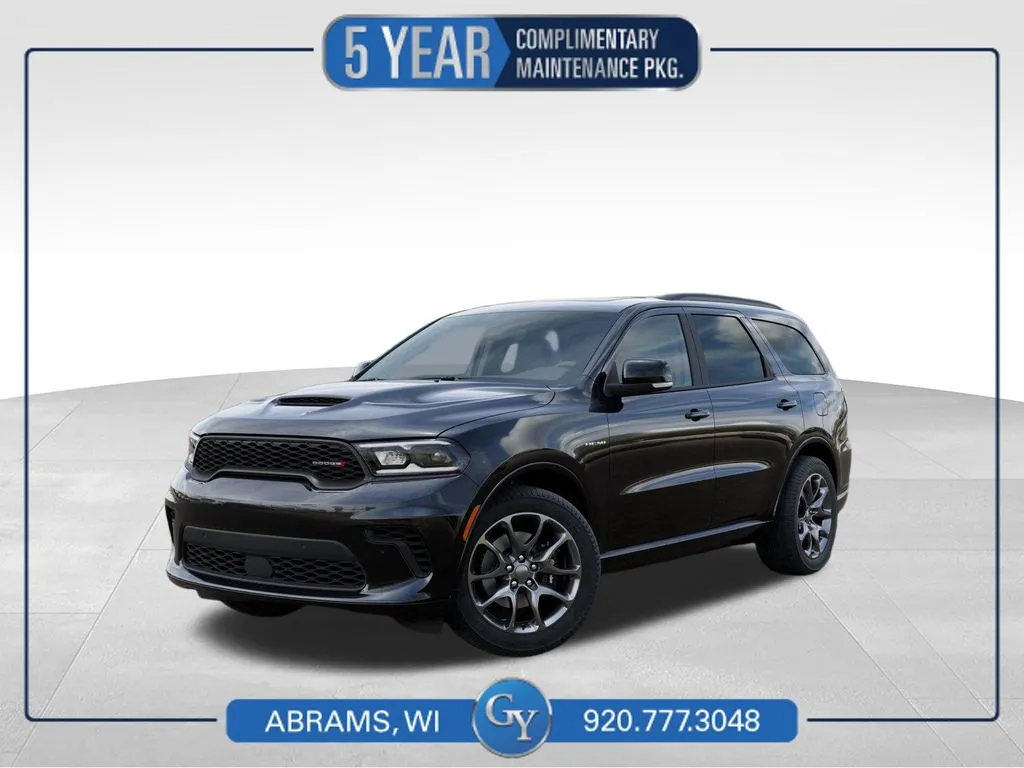 Black 2026 Dodge Durango GT Premium HEMI V8 for sale in Abrams, WI