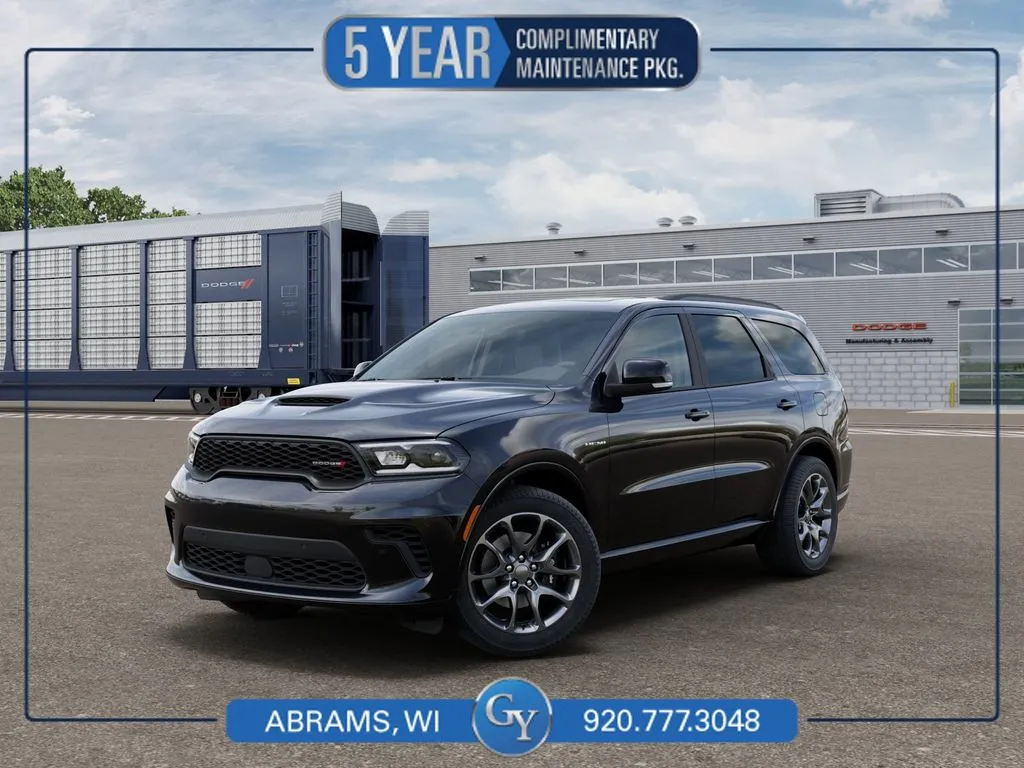 Black 2026 Dodge Durango GT Premium HEMI V8 for sale in Abrams, WI