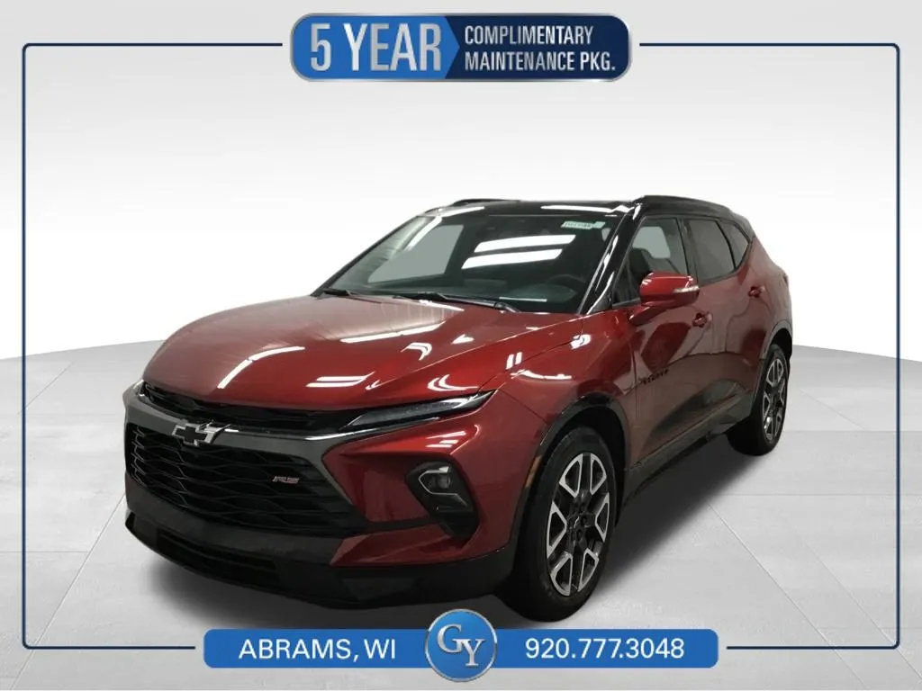 Red 2024 Chevrolet Blazer RS for sale in Abrams, WI