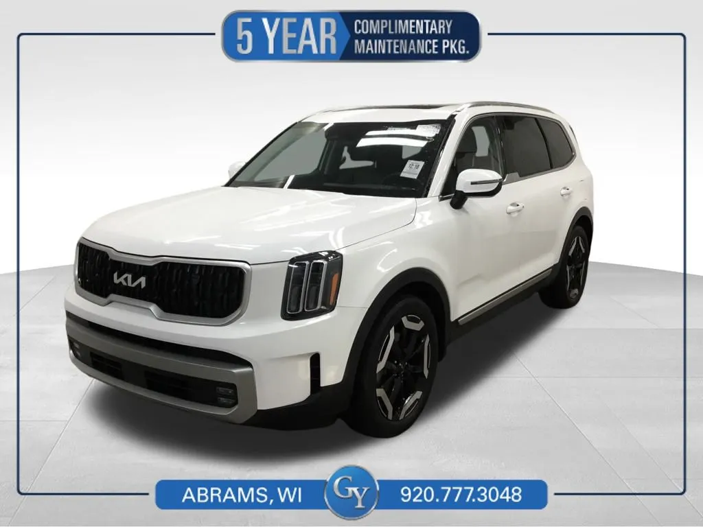 White 2023 Kia Telluride EX X-Line for sale in Abrams, WI