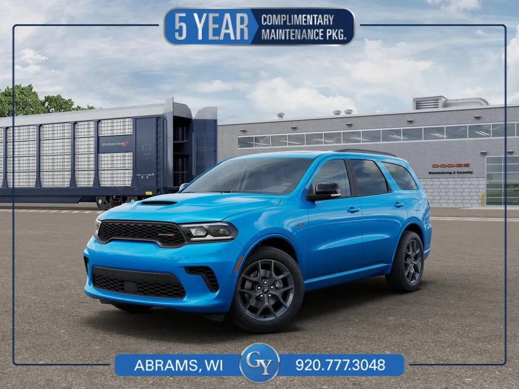 Blue 2026 Dodge Durango GT Plus HEMI V8 for sale in Abrams, WI