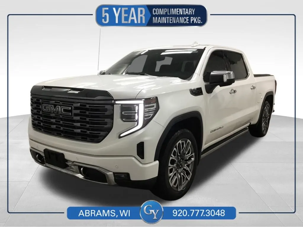 White 2023 GMC Sierra 1500 Denali Ultimate for sale in Abrams, WI
