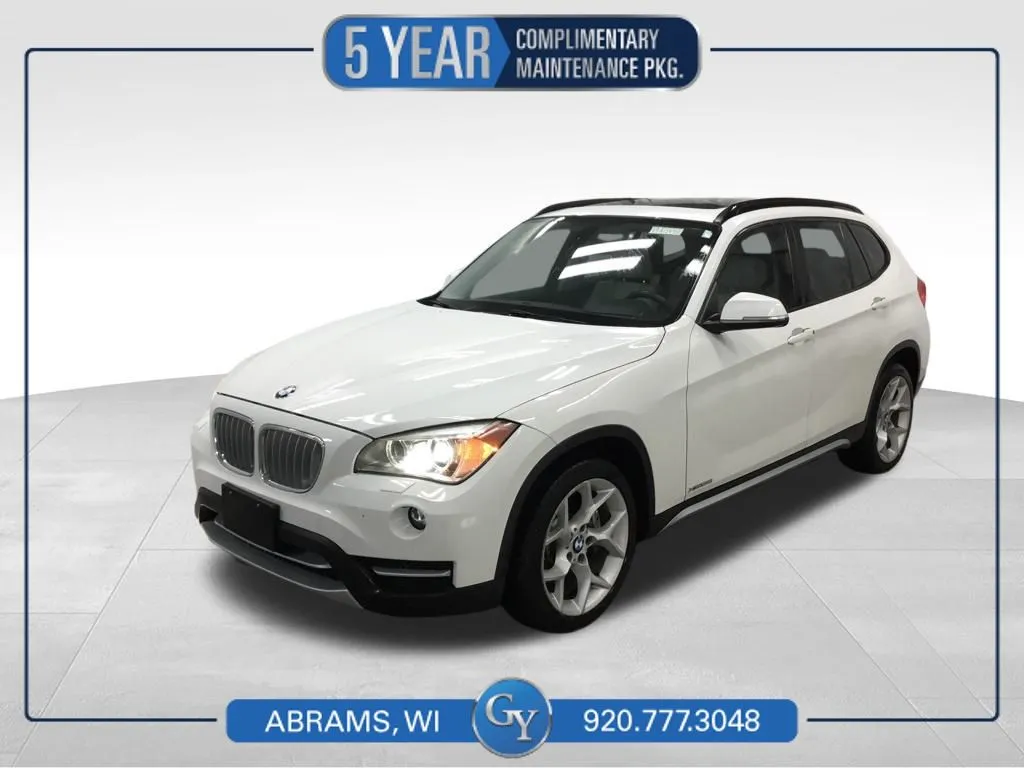 White 2013 BMW X1 xDrive35i for sale in Abrams, WI