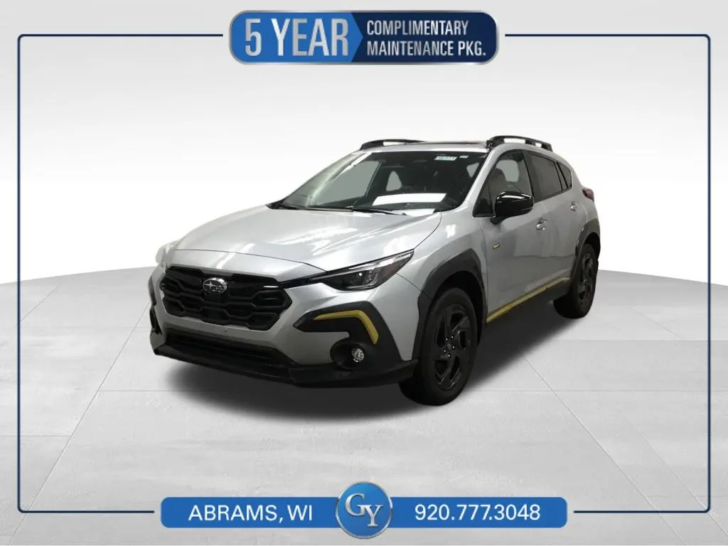 Silver 2025 Subaru Crosstrek Sport for sale in Abrams, WI