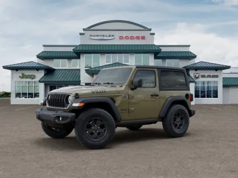 Photos of 2026 Jeep Wrangler Willys for sale in Abrams, WI at Gregg Young Abrams Chrysler Dodge Jeep Ram