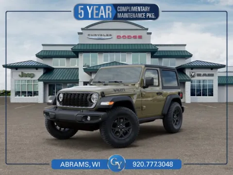 Green 2026 Jeep Wrangler Willys for sale in Abrams, WI