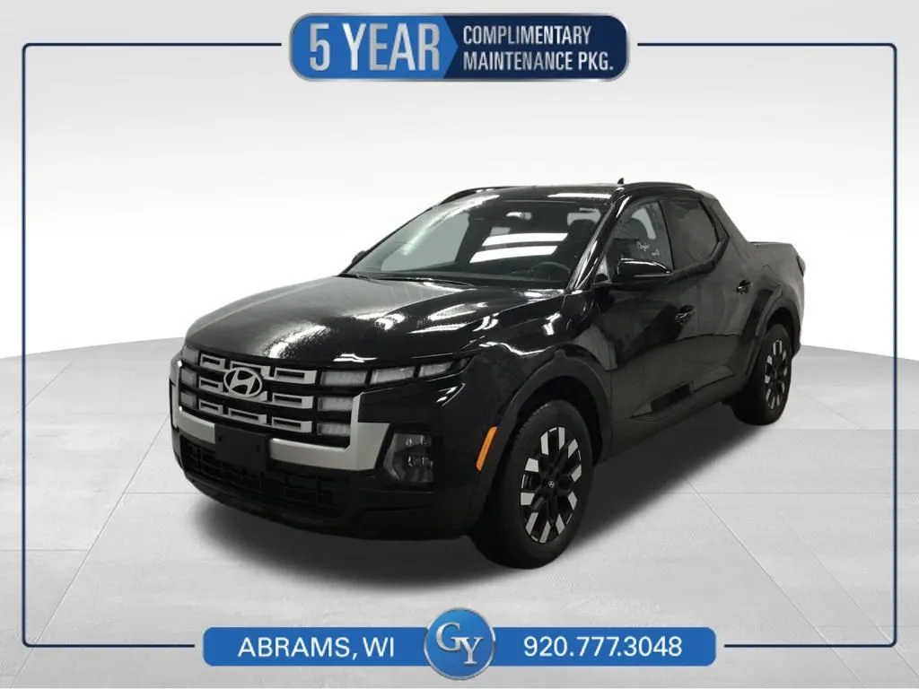 Black 2025 Hyundai Santa Cruz SEL for sale in Abrams, WI