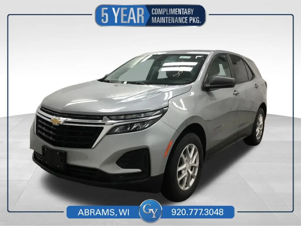 Gray 2023 Chevrolet Equinox LS for sale in Abrams, WI