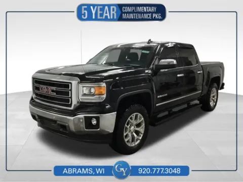 Black 2015 GMC Sierra 1500 SLT for sale in Abrams, WI