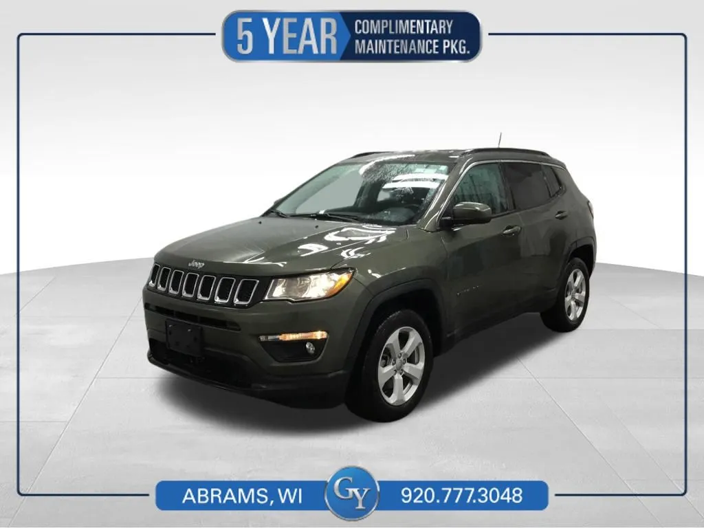 Green 2020 Jeep Compass Latitude for sale in Abrams, WI