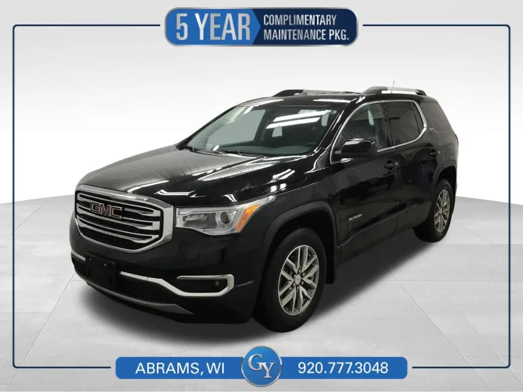 Black 2017 GMC Acadia SLE-2 for sale in Abrams, WI