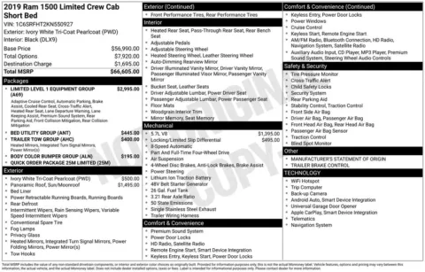 Photos of 2019 Ram 1500 Limited for sale in Abrams, WI at Gregg Young Abrams Chrysler Dodge Jeep Ram