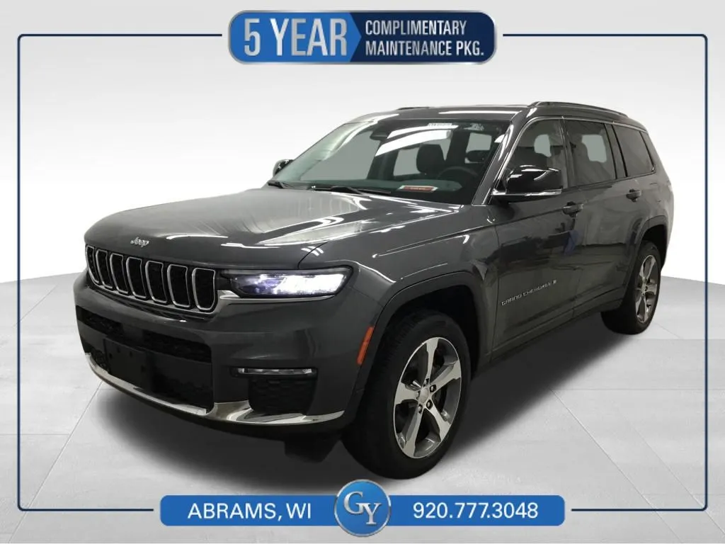 Gray 2023 Jeep Grand Cherokee L Limited for sale in Abrams, WI