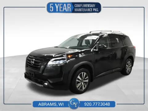 Black 2024 Nissan Pathfinder SL for sale in Abrams, WI