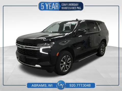 Black 2021 Chevrolet Tahoe LS for sale in Abrams, WI