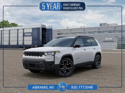 White 2026 Jeep Cherokee Overland for sale in Abrams, WI