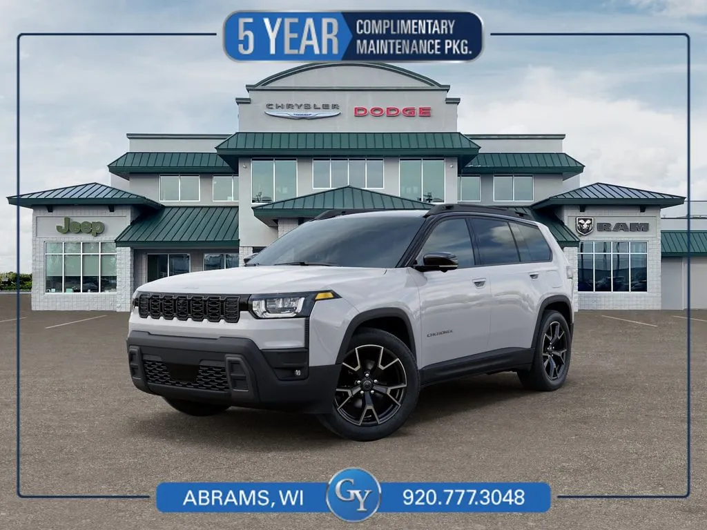 White 2026 Jeep Cherokee Overland for sale in Abrams, WI