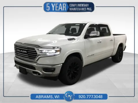 White 2019 Ram 1500 Laramie Longhorn for sale in Abrams, WI