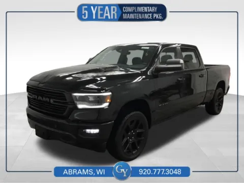 Black 2022 Ram 1500 sport for sale in Abrams, WI