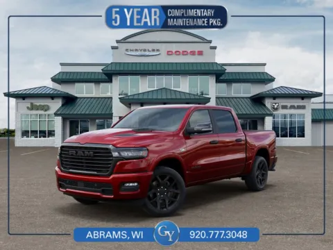 Red 2026 Ram 1500 Laramie for sale in Abrams, WI