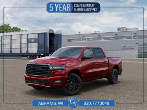 Red 2026 Ram 1500 Laramie for sale in Abrams, WI