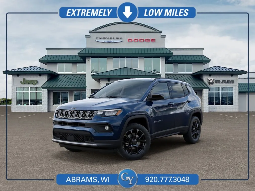 Blue 2026 Jeep Compass Latitude for sale in Abrams, WI