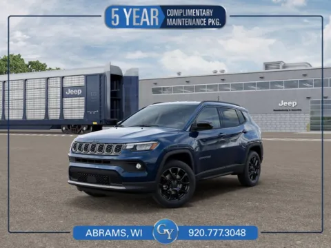 Blue 2026 Jeep Compass Latitude for sale in Abrams, WI