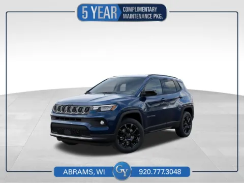 Blue 2026 Jeep Compass Latitude for sale in Abrams, WI