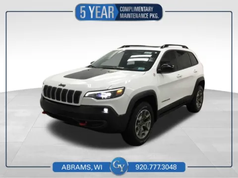 White 2022 Jeep Cherokee Trailhawk for sale in Abrams, WI