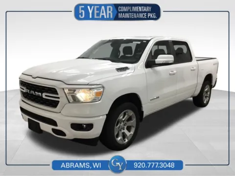 White 2022 Ram 1500 Big Horn/Lone Star for sale in Abrams, WI