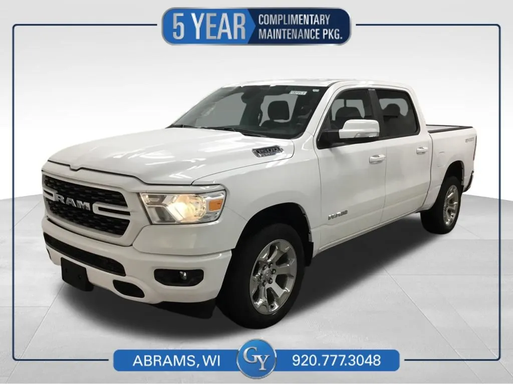 White 2022 Ram 1500 Big Horn/Lone Star for sale in Abrams, WI