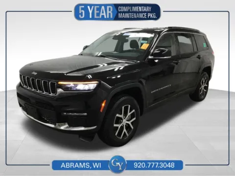 Black 2023 Jeep Grand Cherokee L Limited for sale in Abrams, WI