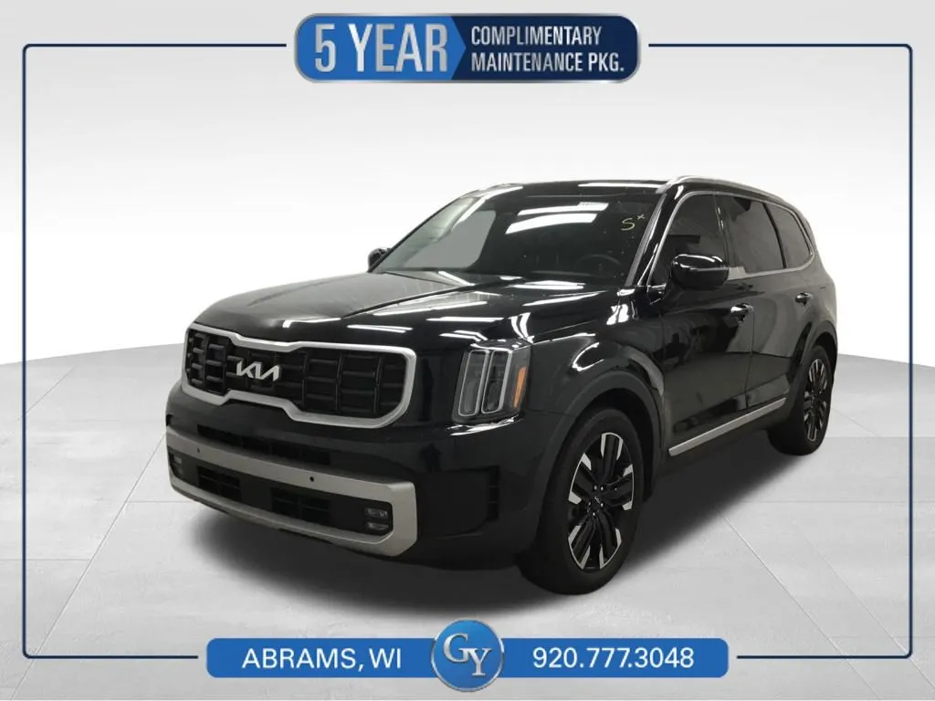 Black 2023 Kia Telluride SX-Prestige X-Line for sale in Abrams, WI