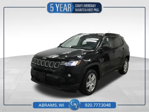 Black 2022 Jeep Compass Latitude for sale in Abrams, WI