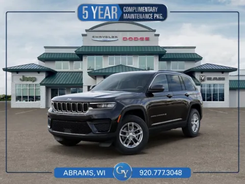 Black 2026 Jeep Grand Cherokee Laredo X for sale in Abrams, WI