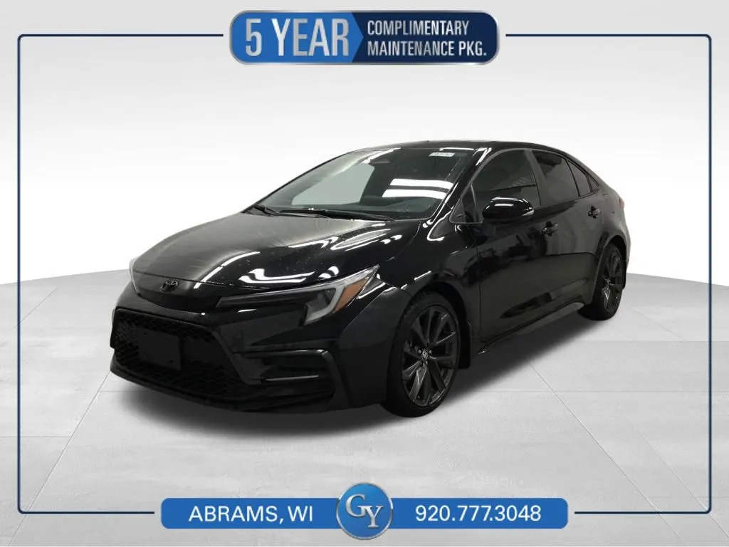 Black 2025 Toyota Corolla SE for sale in Abrams, WI