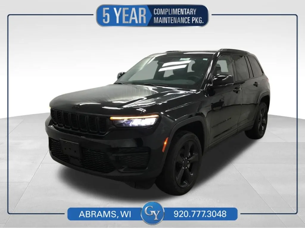 Black 2023 Jeep Grand Cherokee Altitude X for sale in Abrams, WI