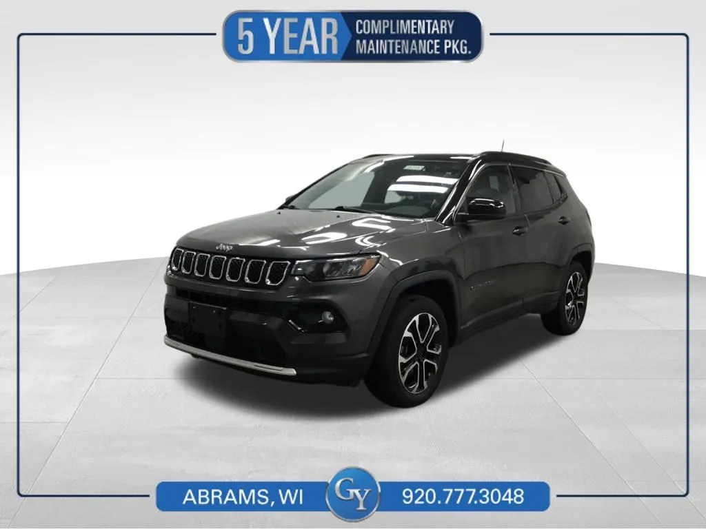 Gray 2023 Jeep Compass Limited for sale in Abrams, WI